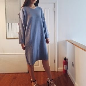 Periwinkle Fleece Dress
